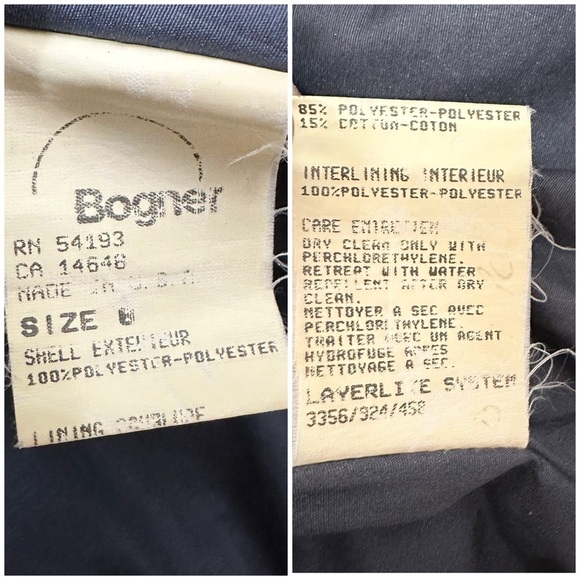 Vintage Bogner Goan Thlymann Allover Printed Pegasus Logo Ski Jacket - Picture 15 of 15